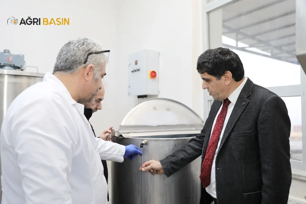 Iğdır Üniversitesi Temizlik Ürünlerinde Seri Üretime Başladı