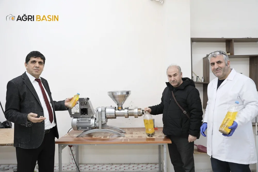 Iğdır Üniversitesi Temizlik Ürünlerinde Seri Üretime Başladı