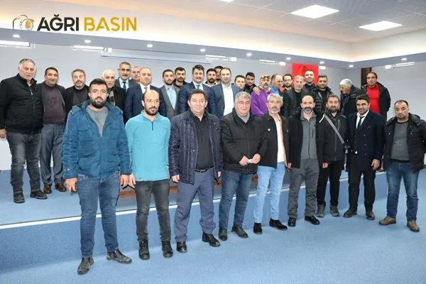 İsmail ÇALGAN Kulüp Başkanlarıyla Bir Araya Geldi