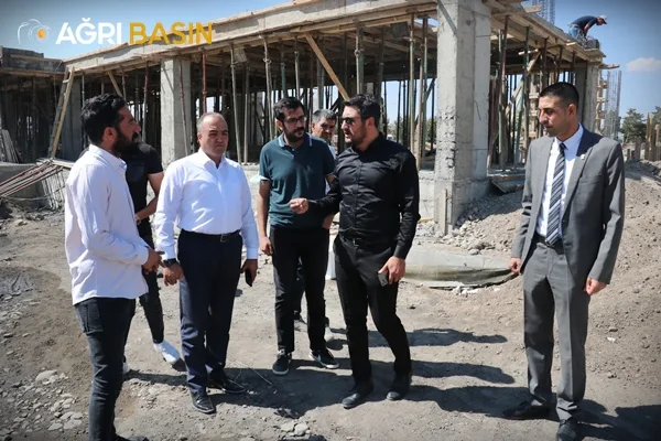 Müdür Çalgan, Tutak ve Patnos’ta ki Spor Yatırımlarını İnceledi
