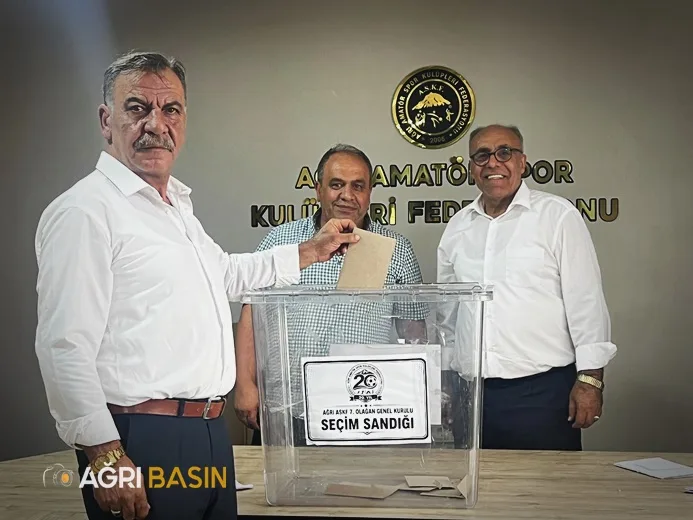 Ağrı ASKF’de Yeni Dönem: Hayati Bekis Başkan Seçildi