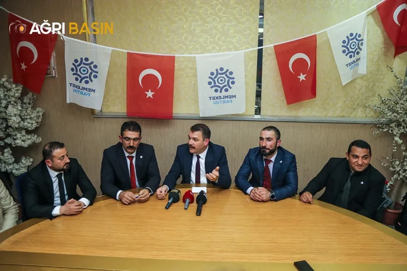 Memleket Partisi Ağrı Milletvekili Adayları Basınla buluştu