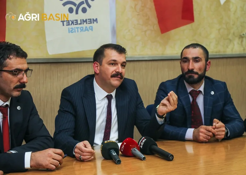 Memleket Partisi Ağrı Milletvekili Adayları Basınla buluştu