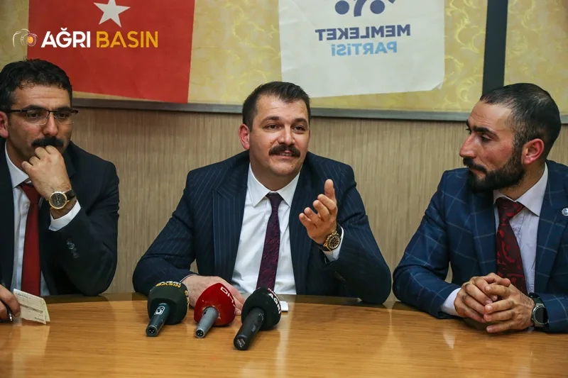 Memleket Partisi Ağrı Milletvekili Adayları Basınla buluştu