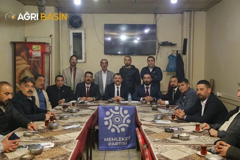Memleket Partisi Ağrı Milletvekili Adayları Basınla buluştu