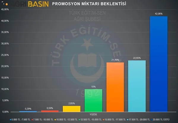 Türk Eğitim Sen Ağrı Şubesi Promosyon Beklenti Anketi Sonuçlarını Açıkladı