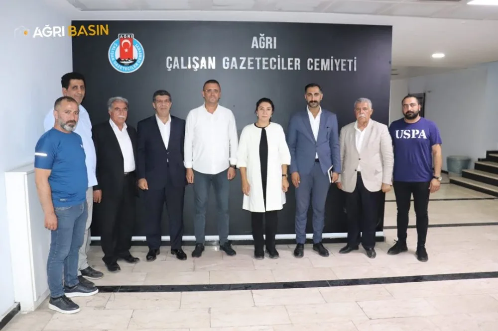 AK Parti Ağrı Milletvekili Kilerci ve Parti Yönetiminden AÇGC'ye ziyaret