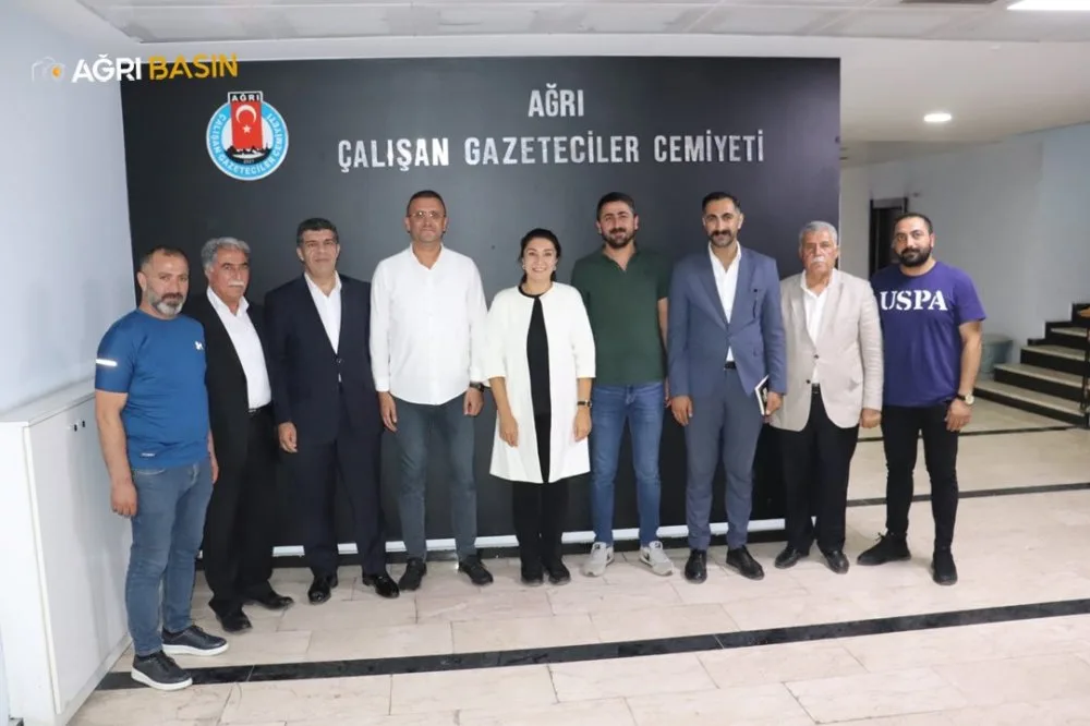 AK Parti Ağrı Milletvekili Kilerci ve Parti Yönetiminden AÇGC'ye ziyaret