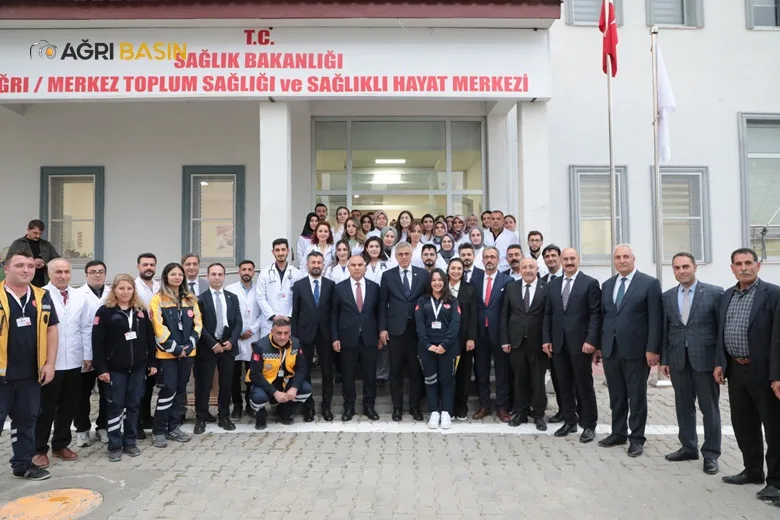 Bakan Memişoğlu Ağrı'da konuştu: "Sağlıkta Şiddete Toleransımız Yok"