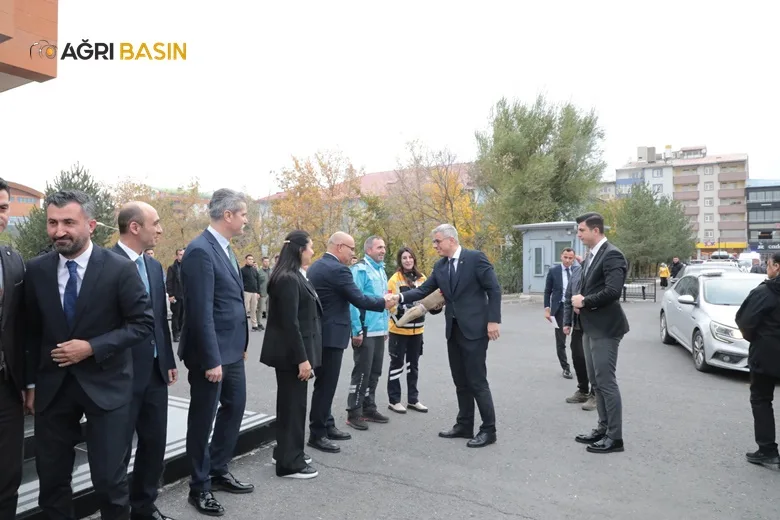 Bakan Memişoğlu Ağrı'da konuştu: "Sağlıkta Şiddete Toleransımız Yok"