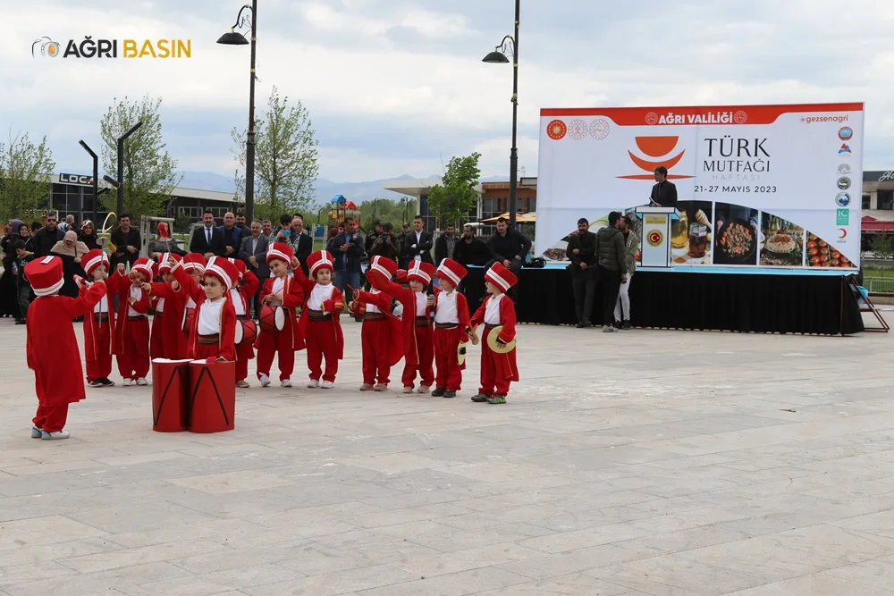 Türk Mutfağı Haftası Ağrı'da çeşitli etkinliklerle kutlandı