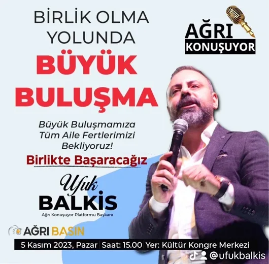Ufus Balkis Ağrı'nın sorunlarına ortak çözüm arıyor!.. 