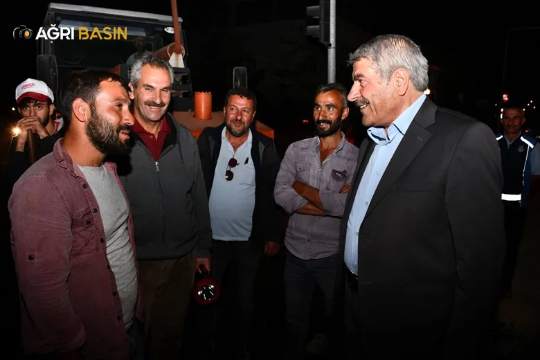 Patnos'ta Yeni Asfalt Yol Hizmete Girdi