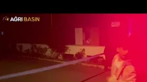 Ağrı’da Korku Dolu Anlar: Doğalgaz Borusu Patladı – Video
