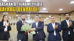 AK Parti İl Başkanı İlhami YILDIZ coşkulu törenle görevi devraldı
